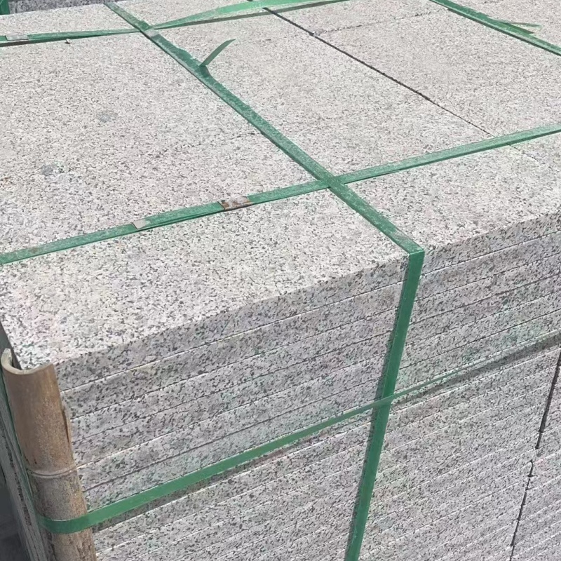 大同芝麻白地铺石石材厂家